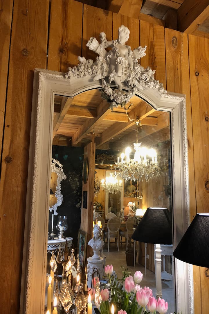 Miroir style Louis xvi