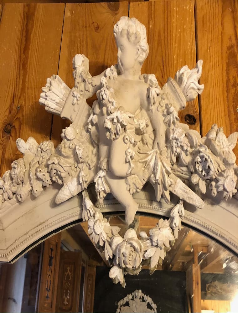 Miroir style Louis xvi