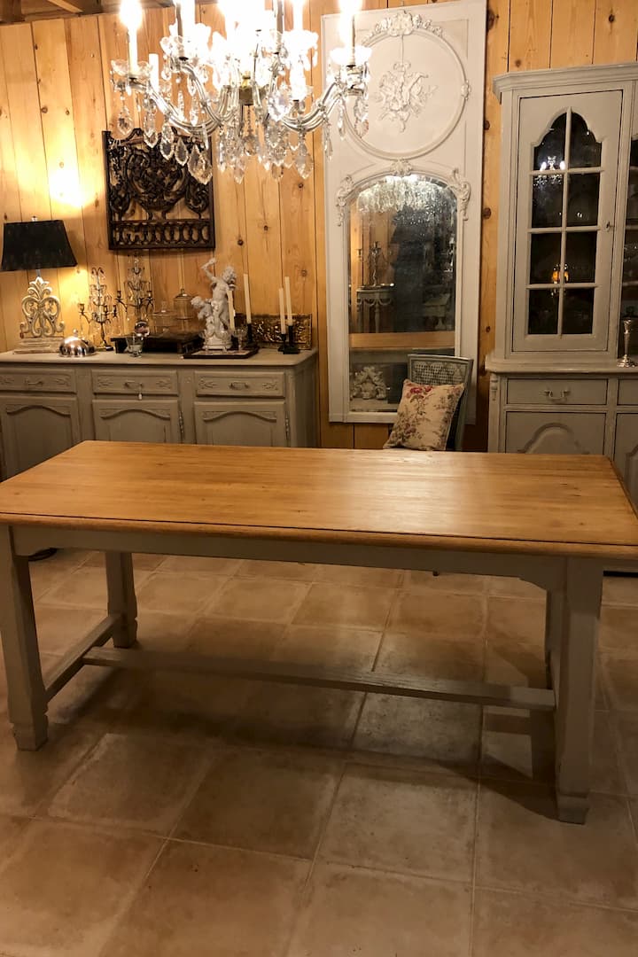Belle table en chene