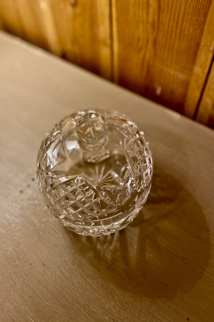 Bonbonnière en cristal
