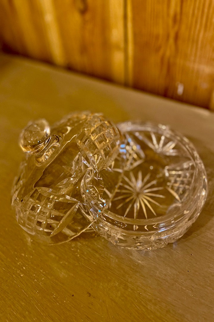 Bonbonnière en cristal