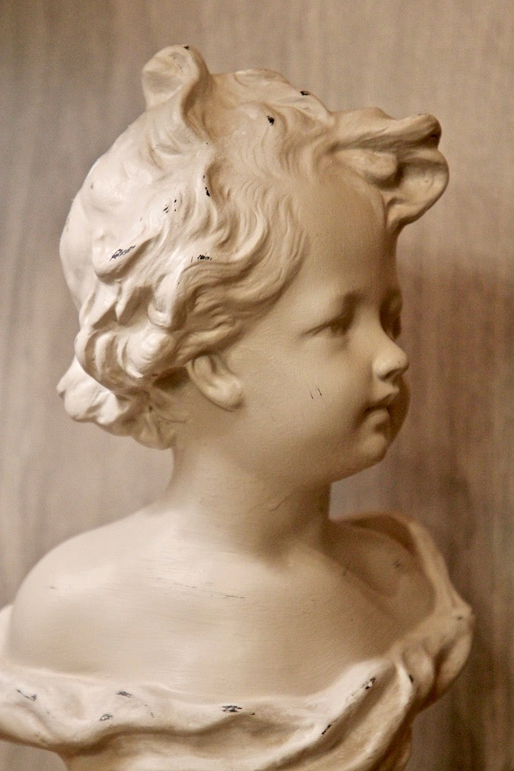 Buste plâtre
