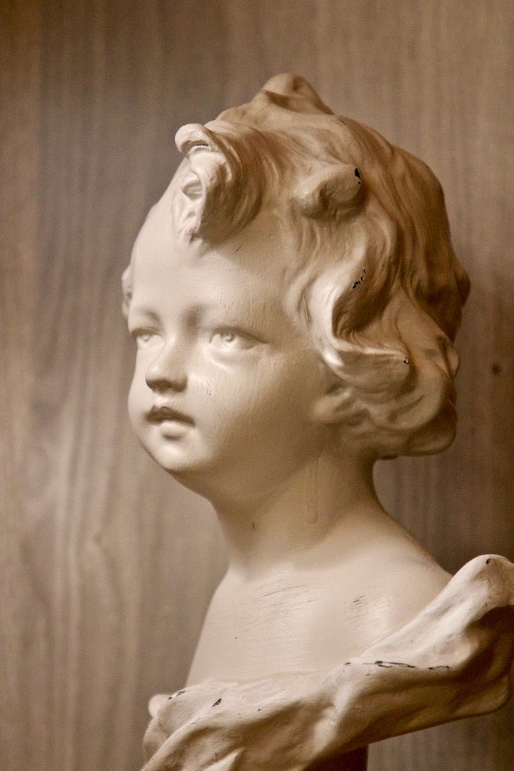 Buste plâtre