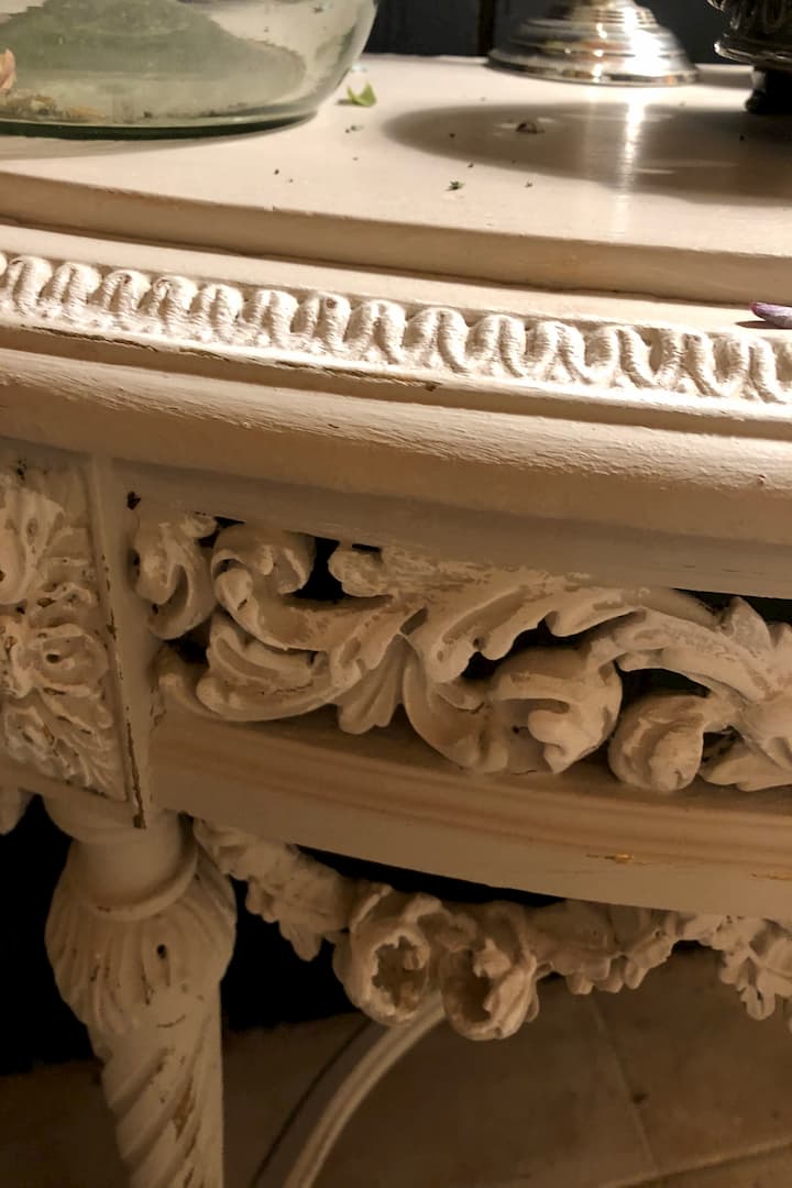 Console style Louis xvi