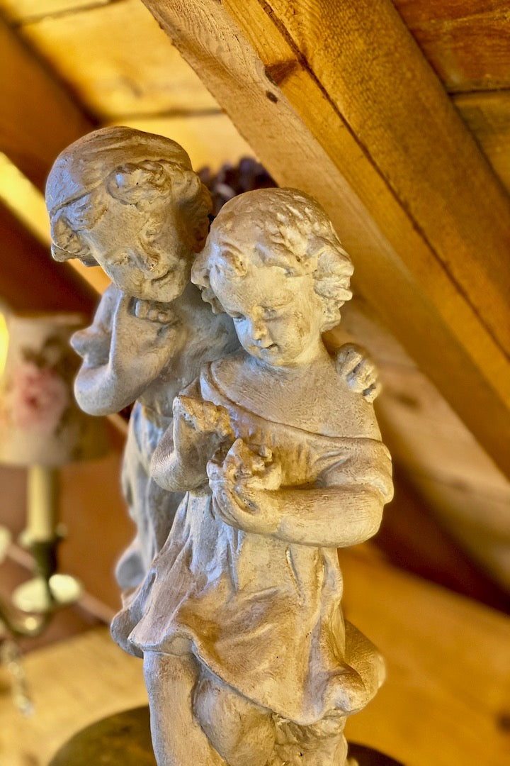 Statue en plâtre